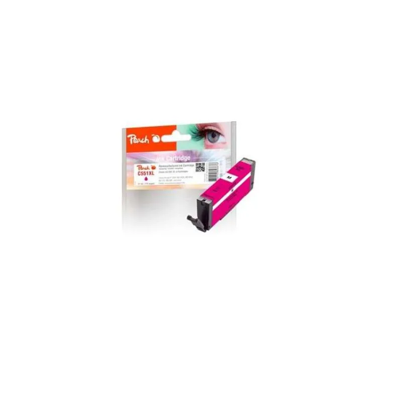 PEACH kompatibilní cartridge Canon CLI-551XL, magenta, 11 ml (318162)