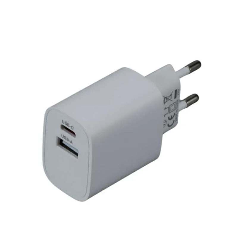 iGET PA20 - napájací adaptér USB-A (10 W) a USB-C (20 W), univerzálny a pre tablety iGET (84000351)