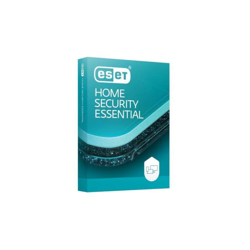 ESET HOME SECURITY Essential pre 2 zariadenia, krabicová licencia na 1 rok (EHSE-N1-A2)