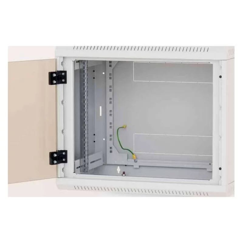 Nástenný rack jednodielny 12U (š) 600x (h) 595 perforované dvere (RBA-12-LS6-CAX-A1)