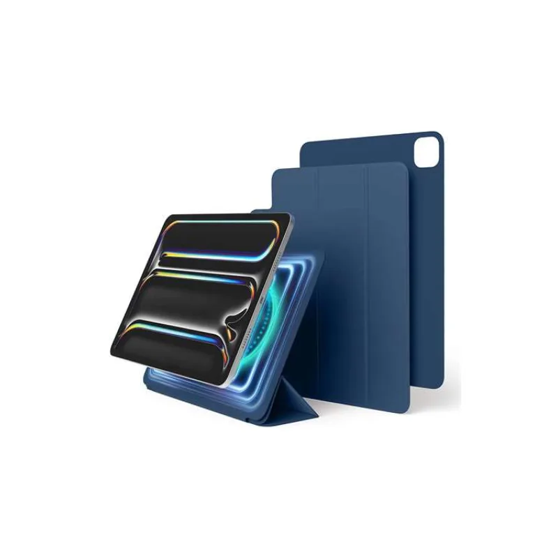 Elago puzdro Magnetic Folio Case pre iPad Pro 11" M4 2024 - Blue (EPADP11-M4-MFLO-BL)