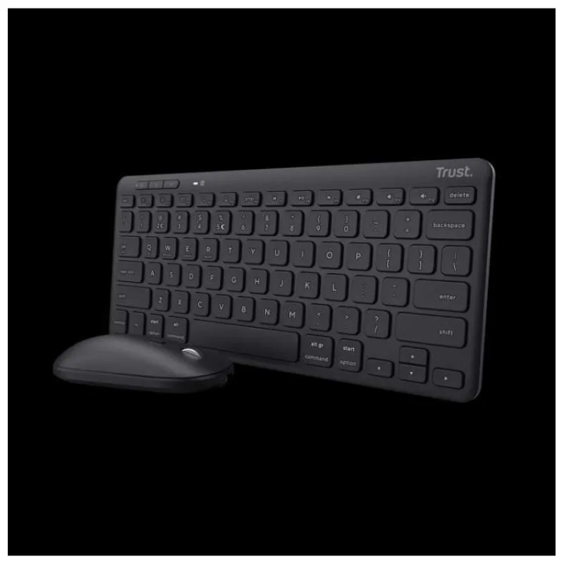 TRUST set bezdrátová klávesnice + myš LYRA WL KEYBOARD & MOUSE US (24843)