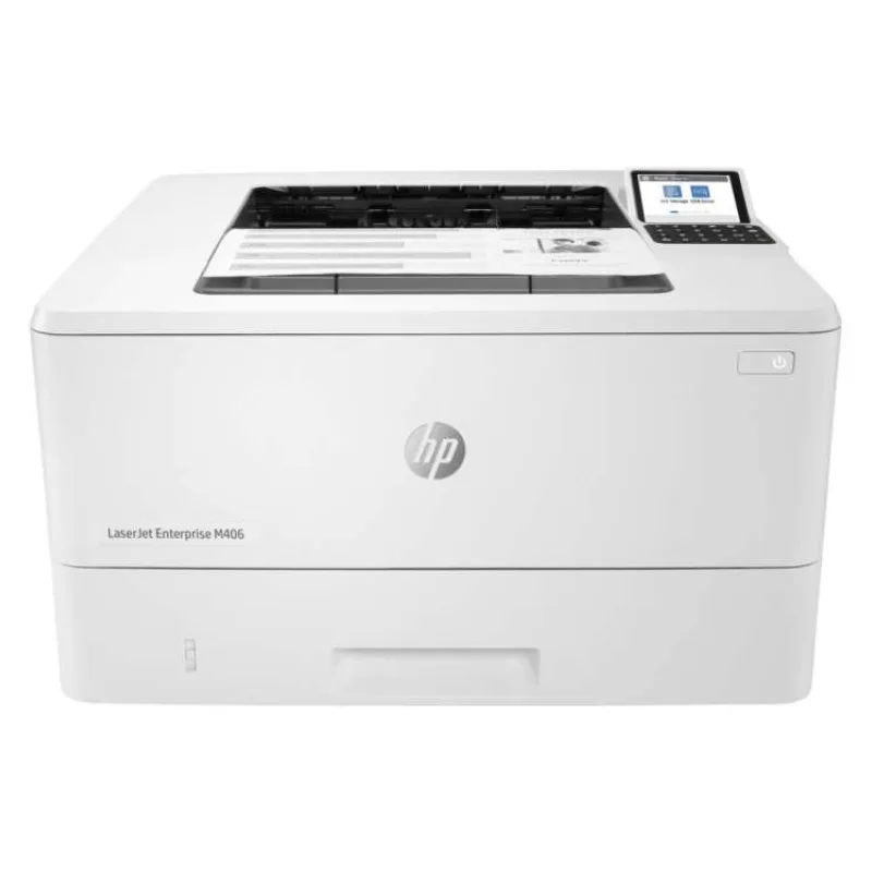 HP LaserJet Enterprise M406dn/ A4/ 38ppm/ 1200x1200dpi/ USB/ duplex/ ePrint (3PZ15A#B19)