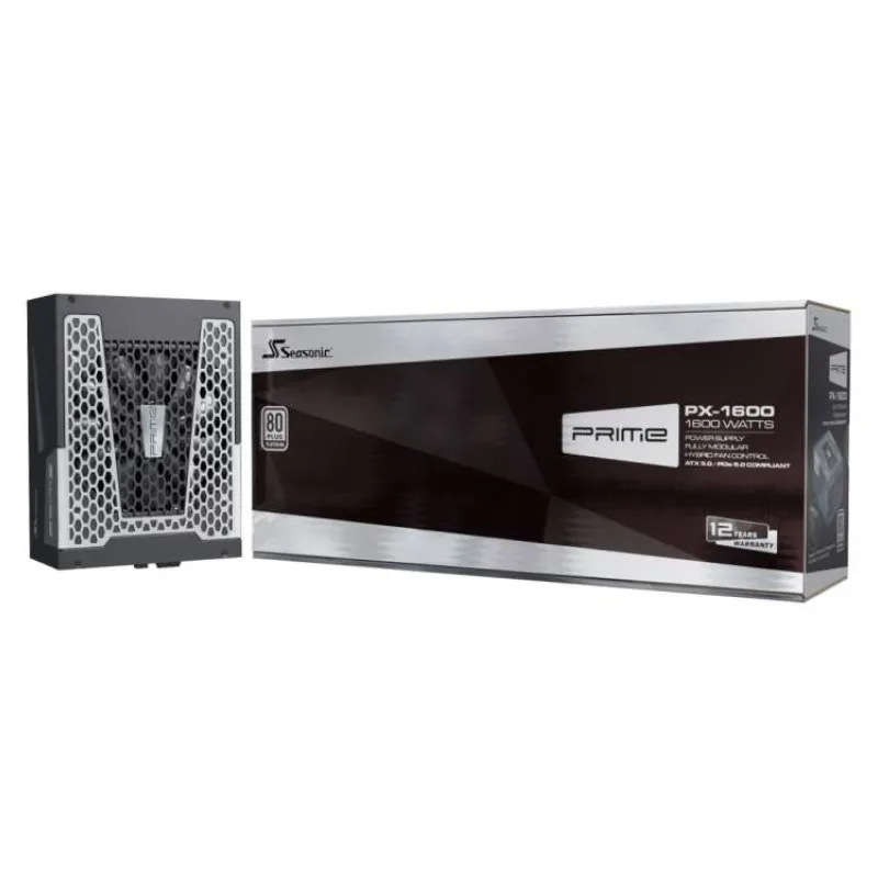 SEASONIC zdroj Prime PX-1600 Platinum / ATX3.1 / aktiv. PFC / 80PLUS Platinum (PRIME-PX-1600-ATX30)