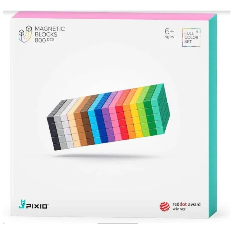 PIXIO-800 magnetická stavebnice (20105)