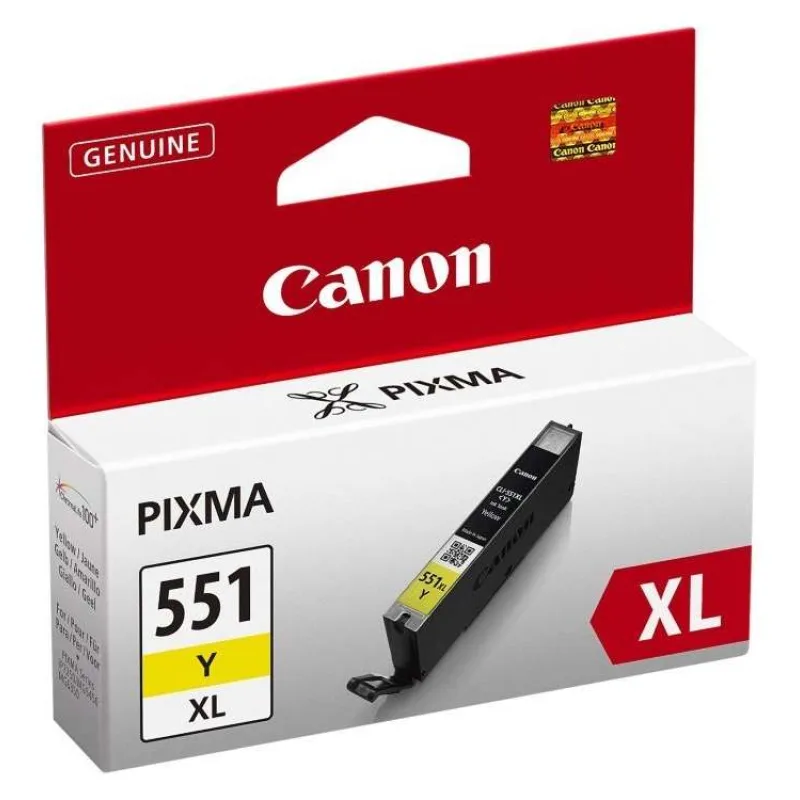 Canon CLI-551 XL Y, žltá veľká (6446B001)