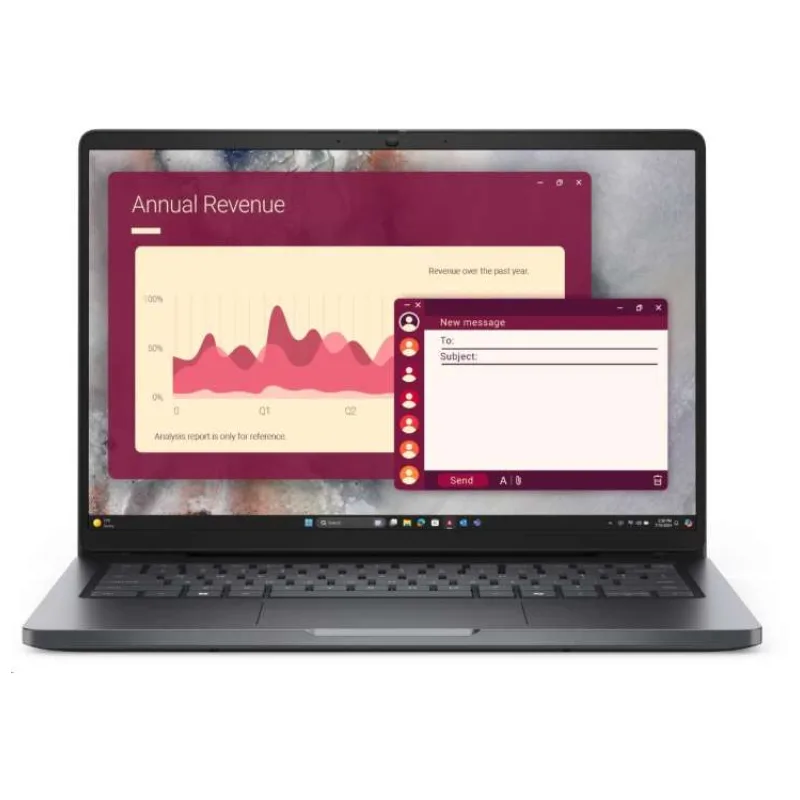 DELL NTB Pro 14 PC14250/i5-120U/16GB/512SSD/14" FHD+ /IR Cam & Mic/65W/WLAN/vPro|Backlit Kb/W11 Pro/3Y PS NBD (9G84H)