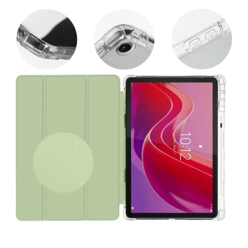 OBAL:ME MistyTab Puzdro pre Lenovo Tab M11/M11 LTE Light Green (8596311250200)