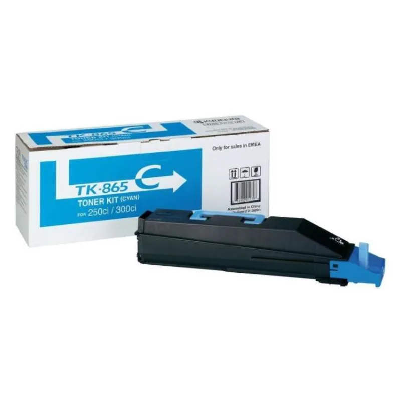 Kyocera toner TK-865C/ TASKalfa 250ci/ 12 000 stran/ azurový (TK-865C)