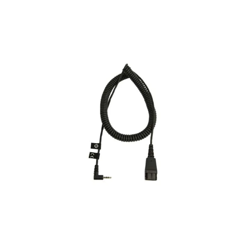 Jabra QD-2,5mm, 0,5-2m, coiled (8800-01-46)