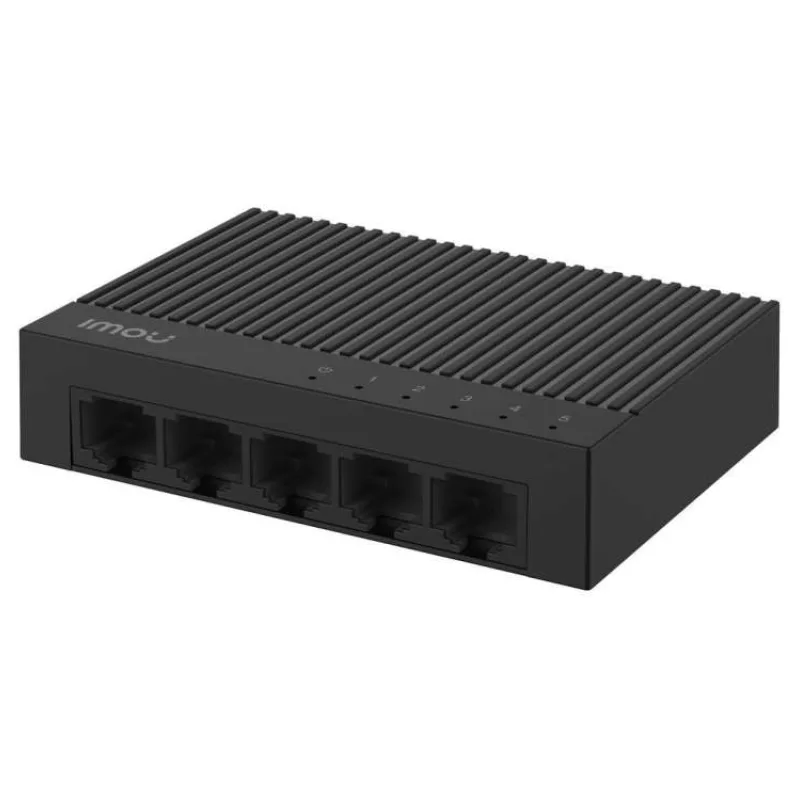 Imou switch SF105C/ 5x port/ 10/100 Mbps RJ45 ports/ 1 Gbps/ napájení DC5V1A/ černý (SF105C)