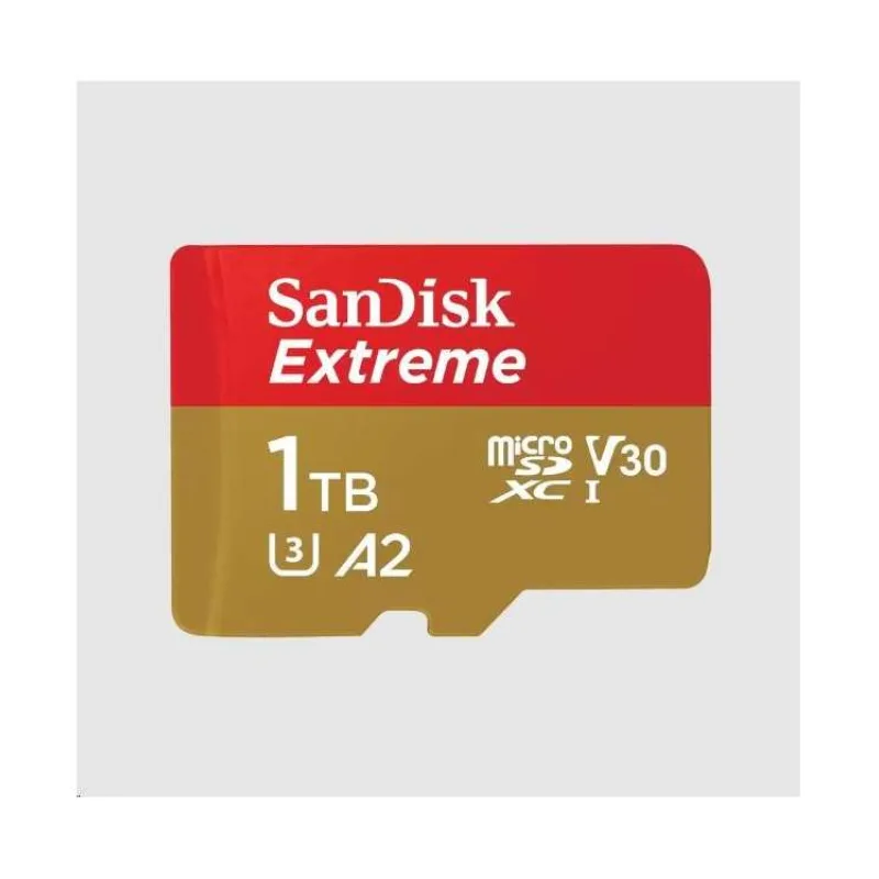 SanDisk Extreme/micro SDXC/1TB/UHS-I U3 / Class 10/+ Adaptér (SDSQXAV-1T00-GN6MA)