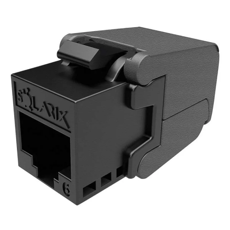 Solarix keystone c6 UTP RJ45 černý samořezný SXKJ-6-UTP-BK-SA (25286801)