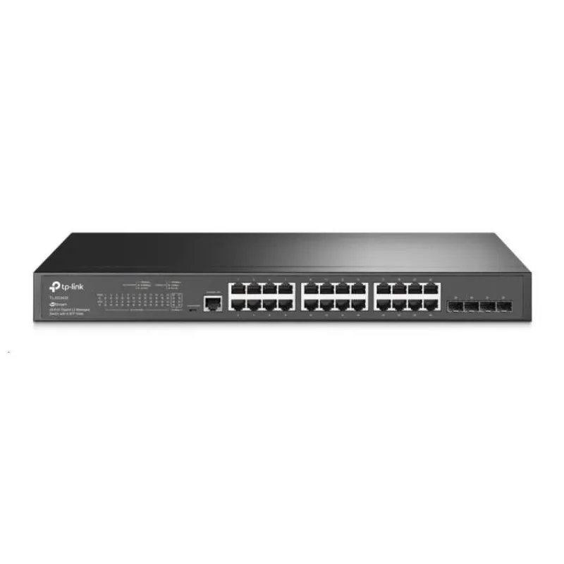 TP-Link TL-SG3428 JetStream 24-Port Gigabit L2 Managed Switch with 4 SFP Slots, OMADA SDN (SG3428)