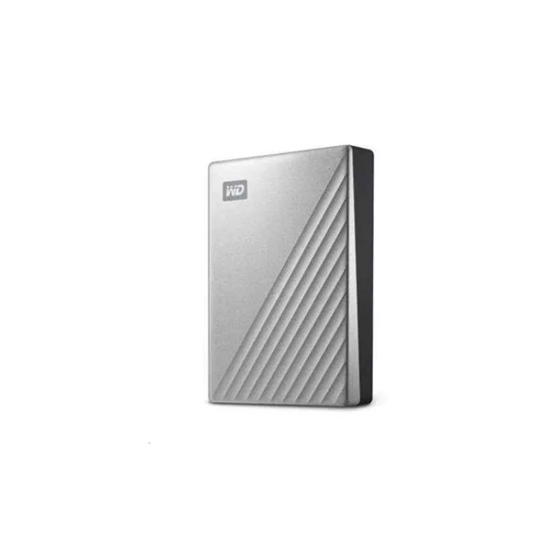 WD My Passport ULTRA 4TB Ext. 2.5" USB3.0 Silver USB-C (WDBFTM0040BSL-WESN)