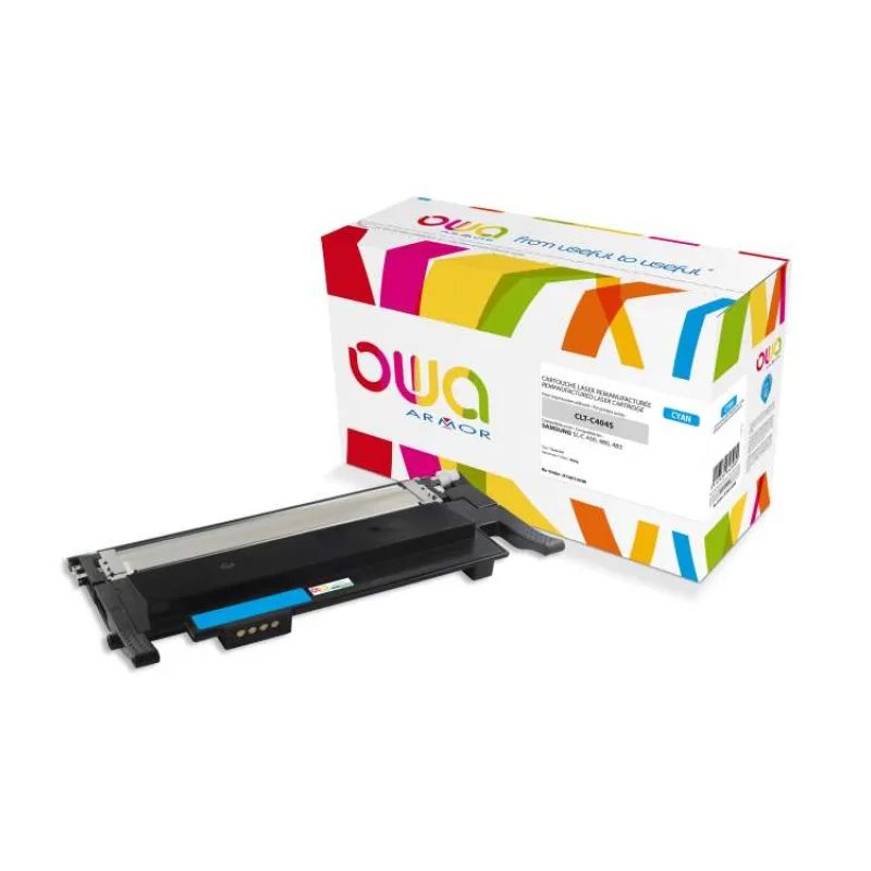 OWA Armor toner pre SAMSUNG XP C430, C480, ST966A, 1000 ks.modrá/kyanová (CLT-C404S) (K16013OW)