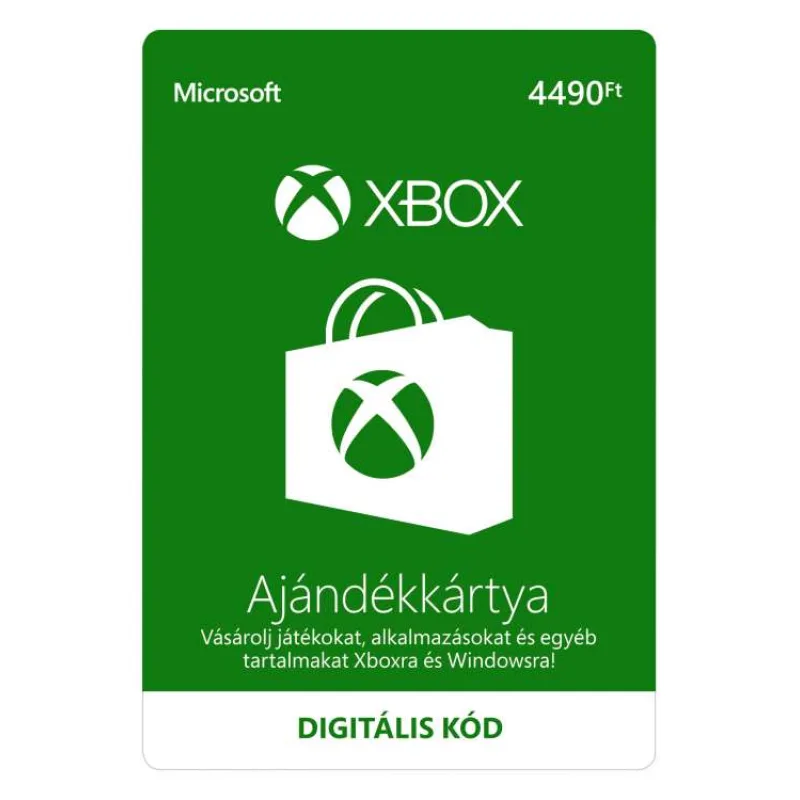 ESD XBOX - Dárková karta Xbox 4490 HUF (K4W-03494)
