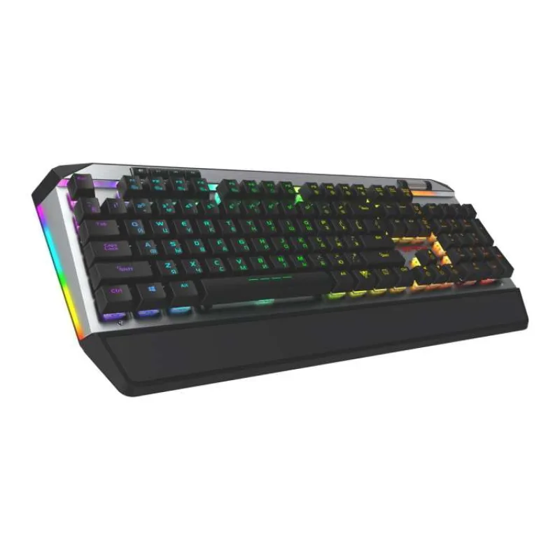 Patriot Viper 765 RGB/Drôtová USB/RU layout/Čierna-strieborná (PV765MBRUXMGMRU)