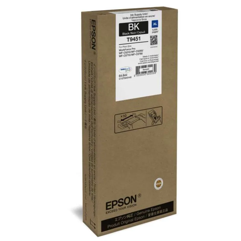 EPSON cartridge T9451 black XL (WF-C5xxx) (C13T945140)