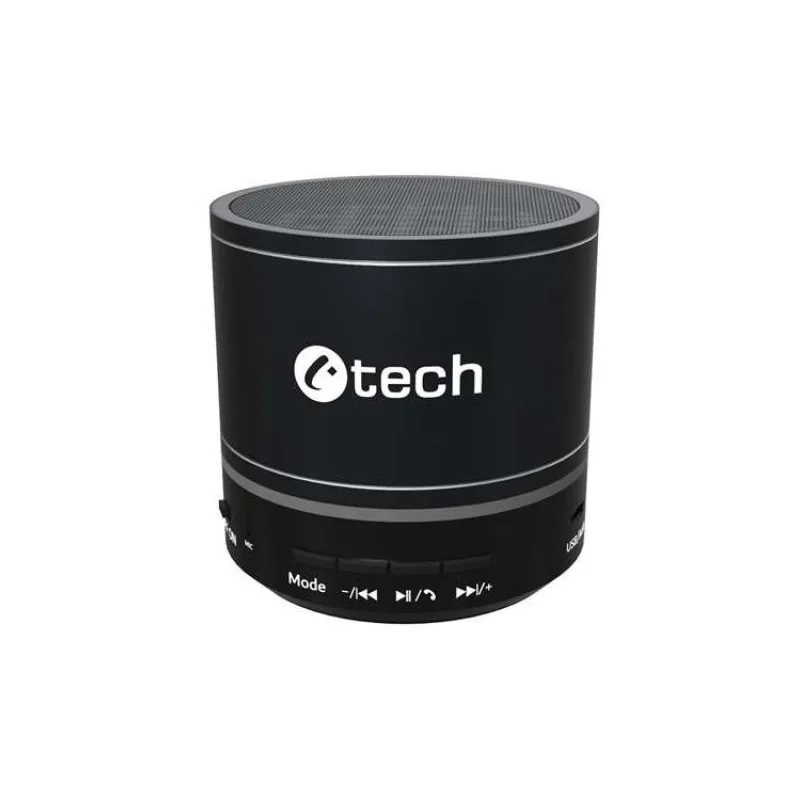 C-TECH reproduktor SPK-08B, bluetooth, baterie, USB-C, černý (SPK-08B)