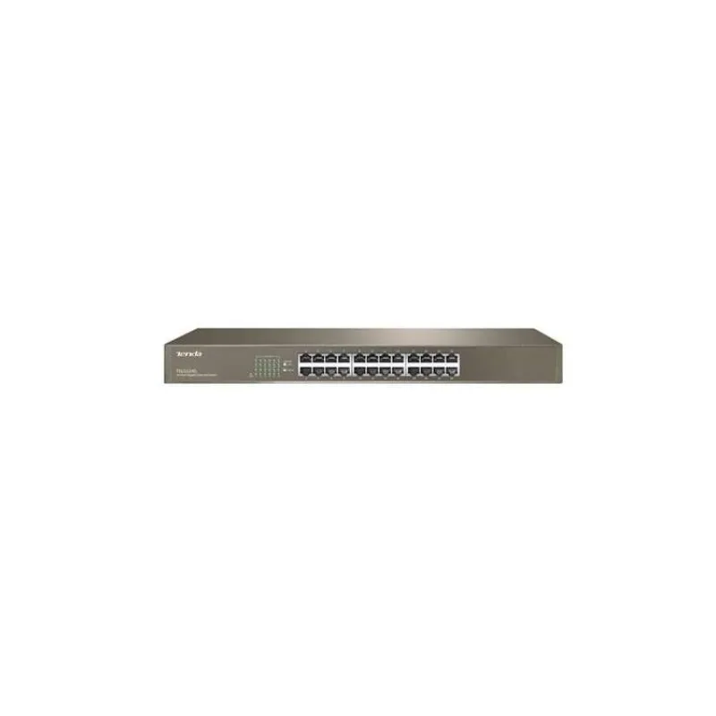 Tenda TEG1024F 24x Gigabit s SFP, 22x RJ45 + 2x SFP/RJ45, Fanless - bez ventilátorov, Rack, 6kV (75011912)