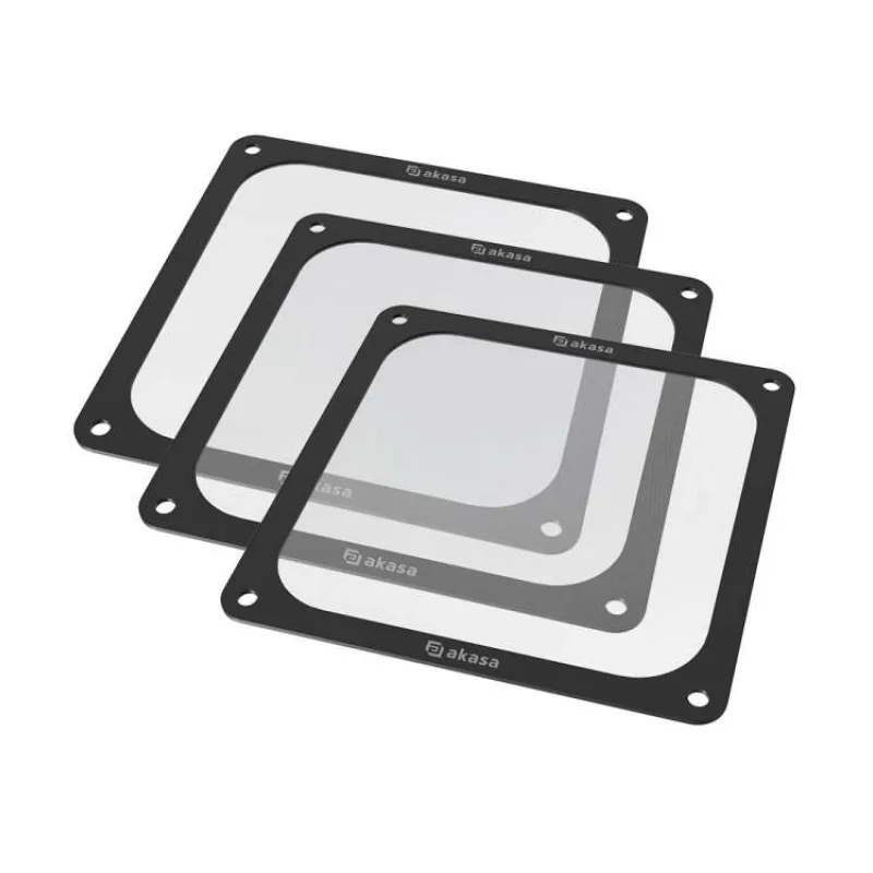 AKASA 140mm Strong Magnetic PC Fan Filter (GRM14-M01-BKT3)