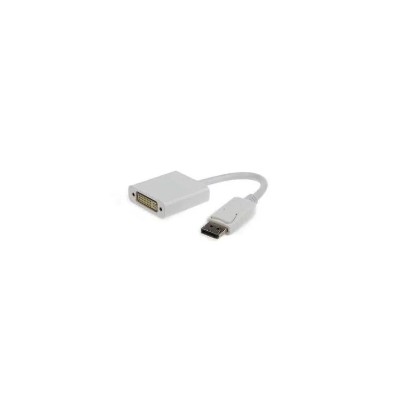 Kábel Gembird red. Displayport na DVI, M/F, biela (A-DPM-DVIF-002-W)