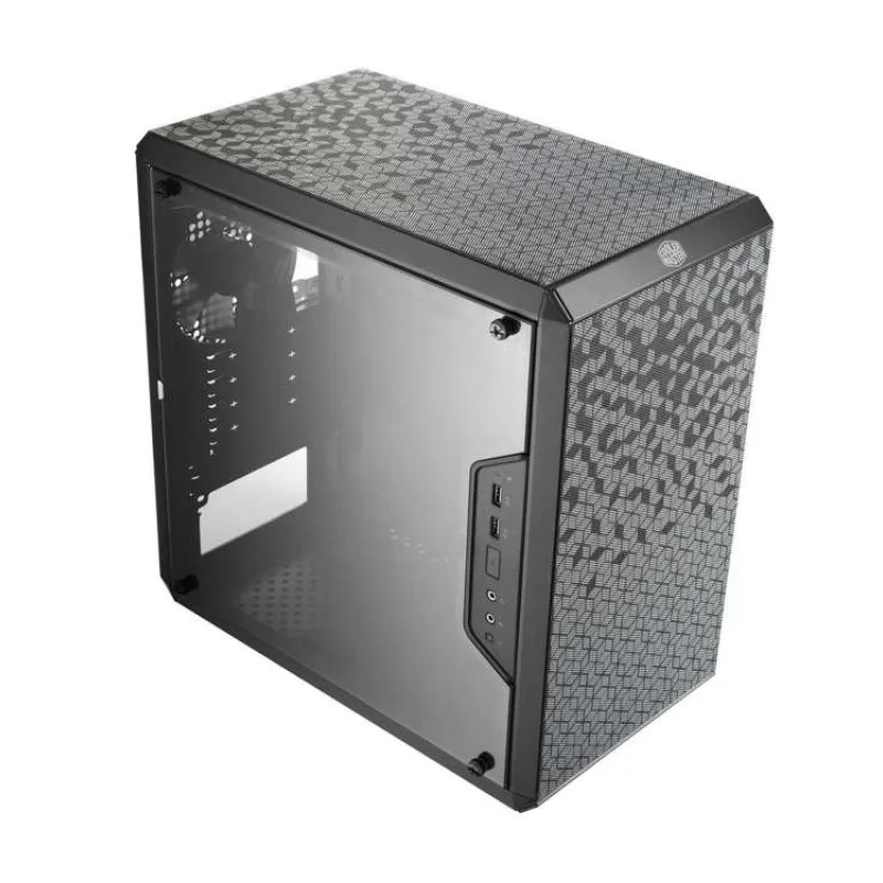 Cooler Master case MasterBox Q300L, mATX, Průhledná bočnice, 1x 120mm Fan, Černá (MCB-Q300L-KANN-S00)