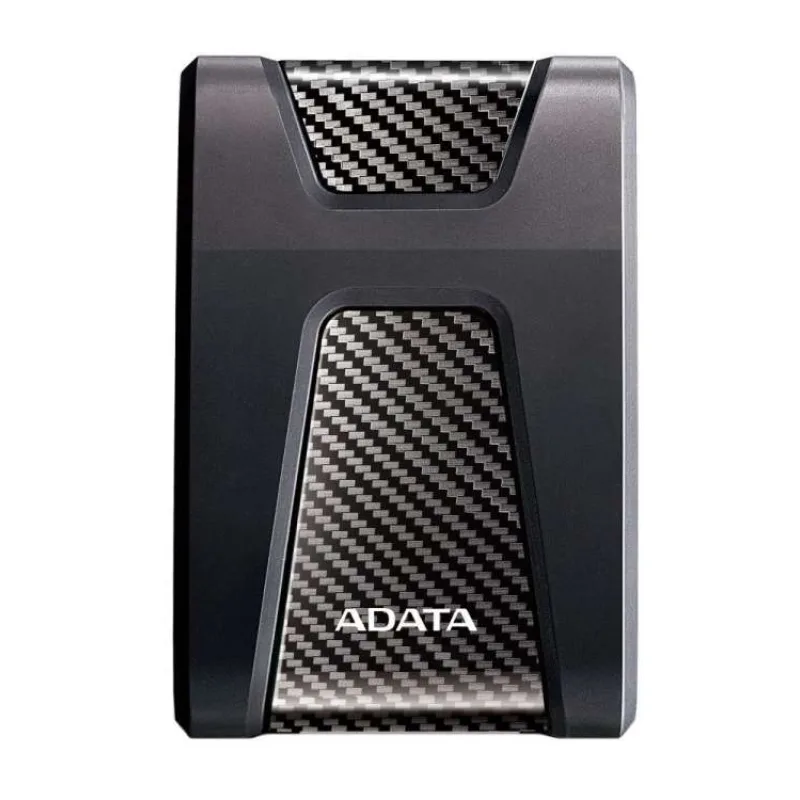 Externý pevný disk ADATA 1TB 2,5" USB 3.1 DashDrive Durable HD650, čierny (gumový, odolný voči nárazom) (AHD650-1TU31-CBK)