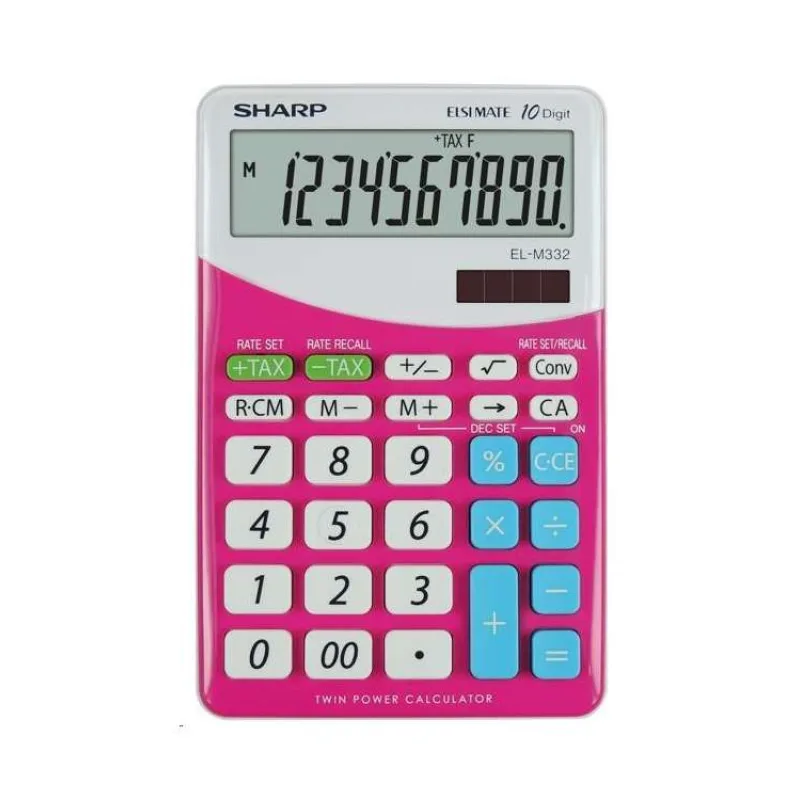 SHARP kalkulačka - EL-M332BPK - růžová (SH-ELM332BPK)