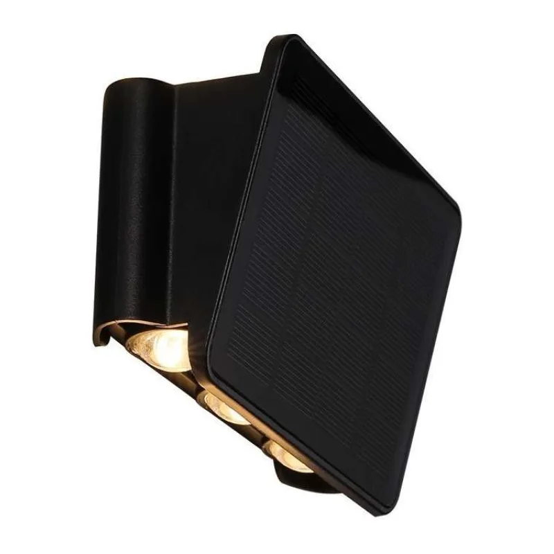 IMMAX WALL-5 venkovní solární nástěnné LED osvětlení se světelným čidlem, 2W (08491L)