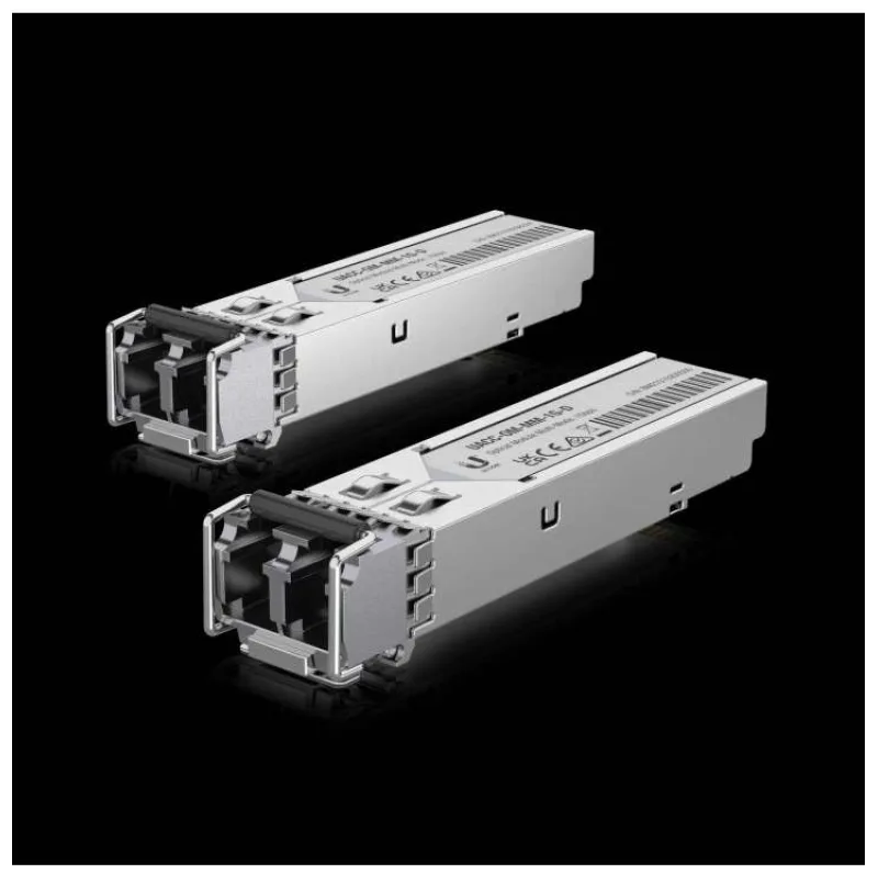 Ubiquiti UACC-OM-MM-1G-D-2 (UF-MM-1G) - 1G SFP, MM Module, Duplex LC UPC, 2-Pack (UACC-OM-MM-1G-D-2)
