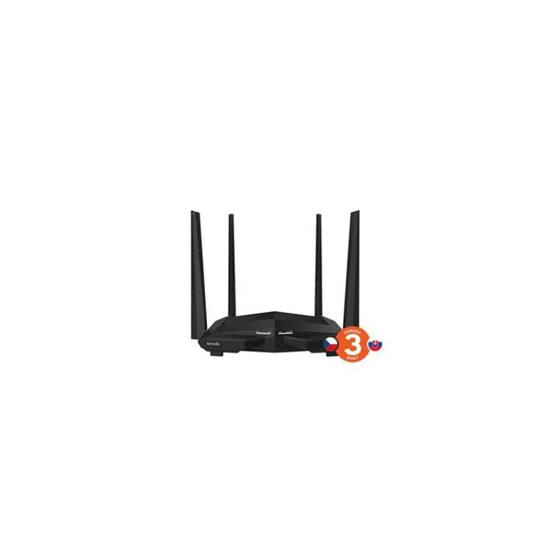 Tenda AC10 WiFi AC Router 1200Mbps, 1x GWAN, 3x GLAN, VPN server/klient, WISP, Universal Repeater (75011820)