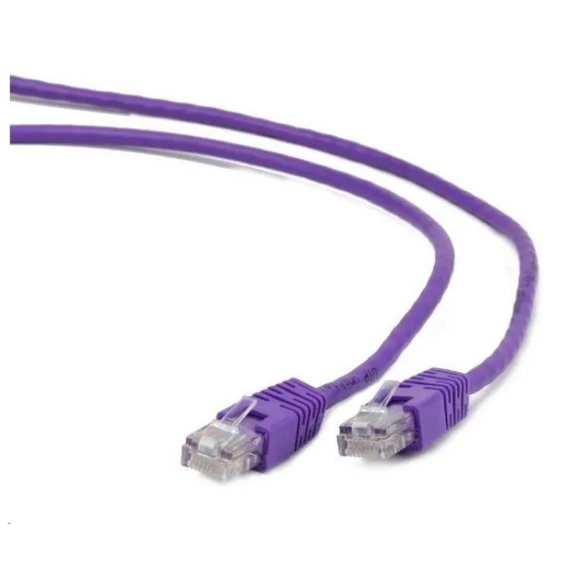 Patch kábel CABLEXPERT Cat5e UTP 0,25m fialový (PP12-0.25M/V)
