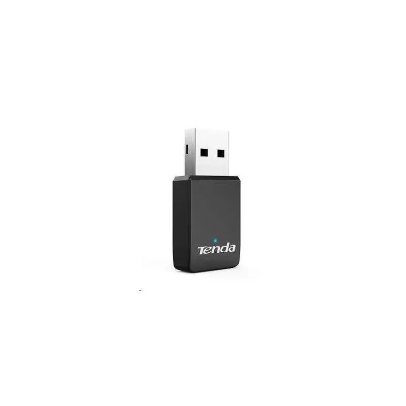 Tenda U9 WiFi AC650 USB adaptér, 633 Mb/s (433 + 200 Mb/s), 802.11 ac/a/b/g/n, OS Win XP/7/8/10/11 (75011823)