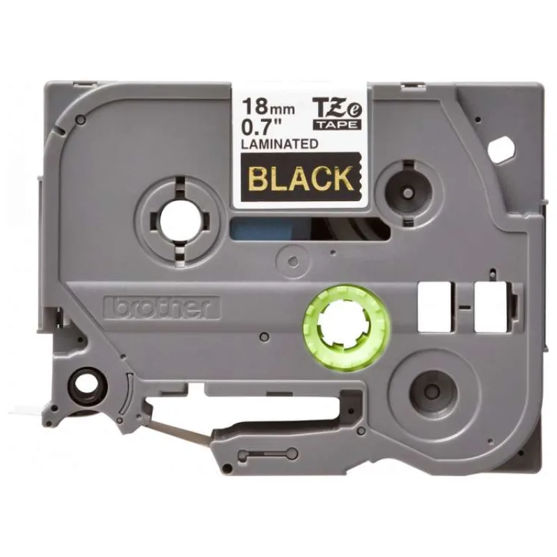 TZE-344, čierna / zlatá, 18mm (TZE344)