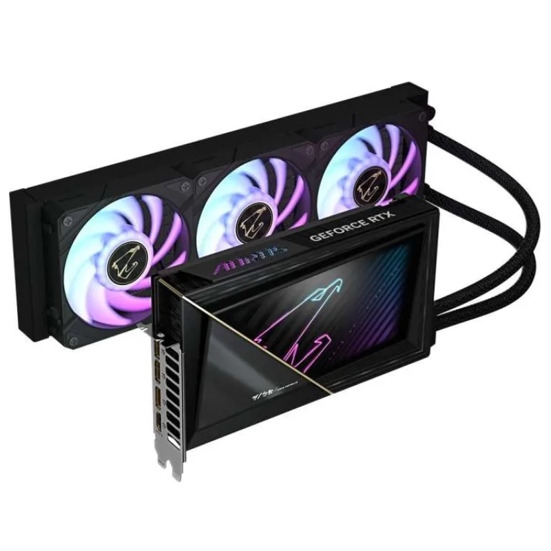GIGABYTE VGA NVIDIA GeForce RTX 5090 XTREME WATERFORCE 32G, 32G GDDR7, 3xDP, 1xHDMI (GV-N5090AORUSX W-32GD)