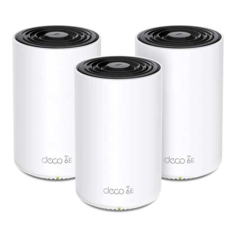 TP-Link Deco XE75 Pro(3-pack) - Triple Band Mesh systém AXE5400, Wi-Fi 6E, 1x 2,5Gbit WAN/LAN, 2x Gbit WAN/LAN (Deco XE75 Pro(3-pack))