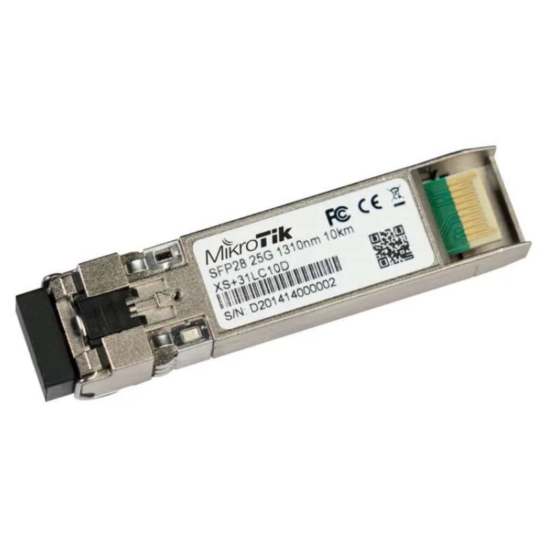 Mikrotik SFP/SFP+/SFP28 optický modul XS+31LC10D, SM, 1/10/25Gbps, 1310nm, 10km, 2xLC (XS+31LC10D)
