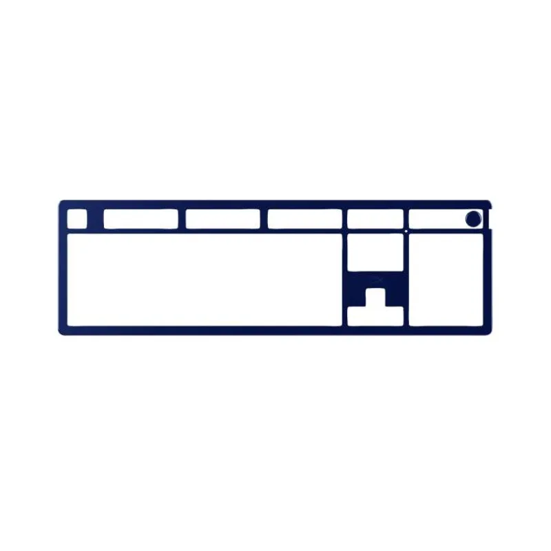 HyperX Alloy Rise Top Plate - horní deska, modrá (85U10AA)