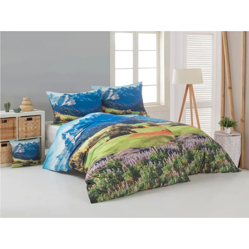 Matějovský posteľné obliečky Bavlna Deluxe Hory 70x90 cm