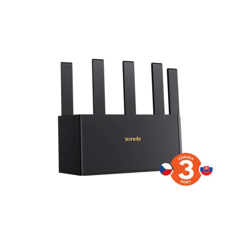 Tenda TE6L Pro BE5100 WiFi 7 Mesh Router, 2.5 G WAN port, 5011 Mb/s, 3x GLAN, VPN, WPA3, Wi-Fi +, CZ app (75012032)