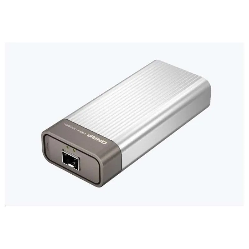QNAP QNA-UC10G1SF adaptér USB-C/Thunderbolt 4 na SFP+ (1xSFP+,1xUSB-C4/TB4,fanless) (QNA-UC10G1SF)
