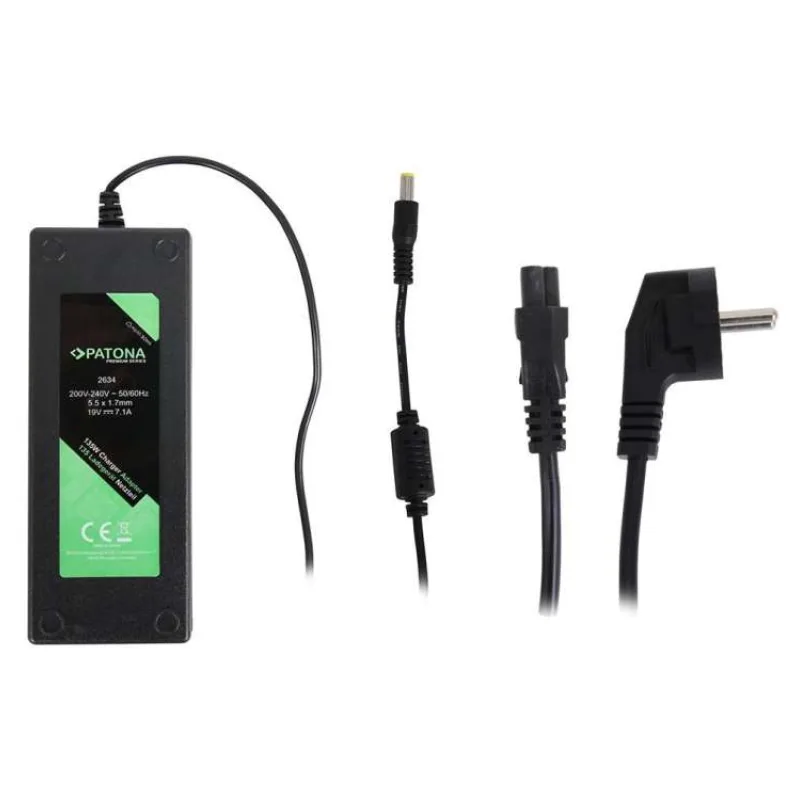 PATONA napájecí adaptér k ntb 19V/7,1A 135W konektor 5,5x1,7mm ACER PREMIUM (PT2634)