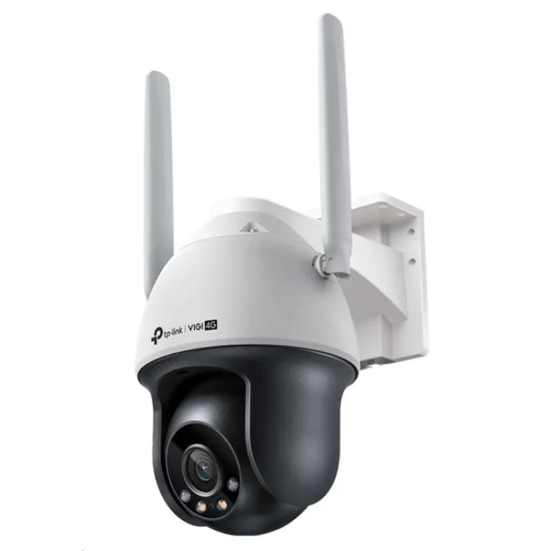 TP-Link VIGI C540-4G(4mm) 4MP 4G LTE Full-Color Wi-Fi Pan/Tilt Network Camera (VIGI C540-4G(4mm))