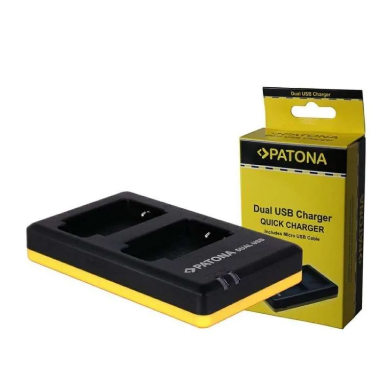 PATONA nabíječka Foto Dual Quick Canon NB-10L USB (PT1959)