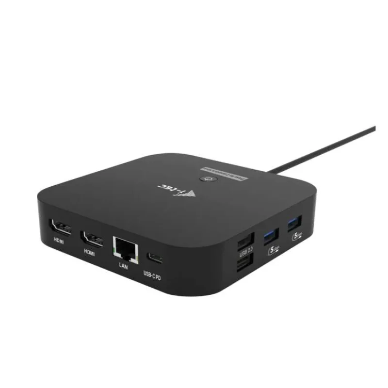 i-tec dokovací stanice USB-C Dual HDMI Docking Station, Power Delivery 100W (C31DUALHDMIDOCKPD)