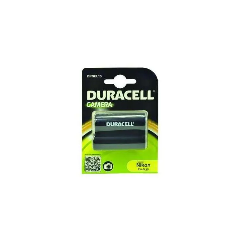 DURACELL Baterie - DRNEL15 pro Nikon EN-EL15, černá, 1400 mAh, 7.4 V (DRNEL15)