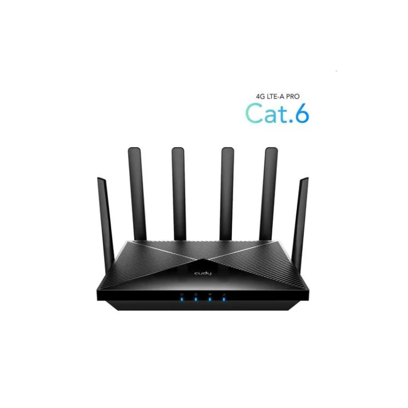 Cudy AC1200 Wi-Fi 4G LTE Cat 6 Router, detach.ant (LT700_EU)