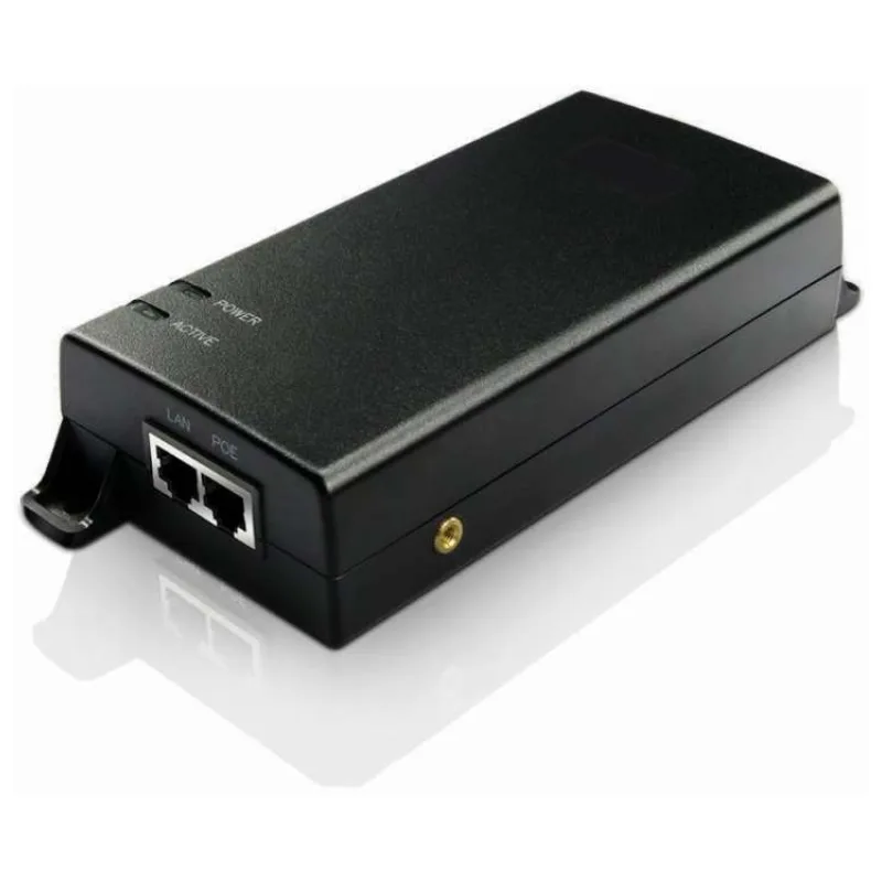 MaxLink PI60v2 PoE injektor - 802.3af/at/bt, 55 V, 1.1A, 60W, 1Gbit, napájací kábel (MAXPI60v2)